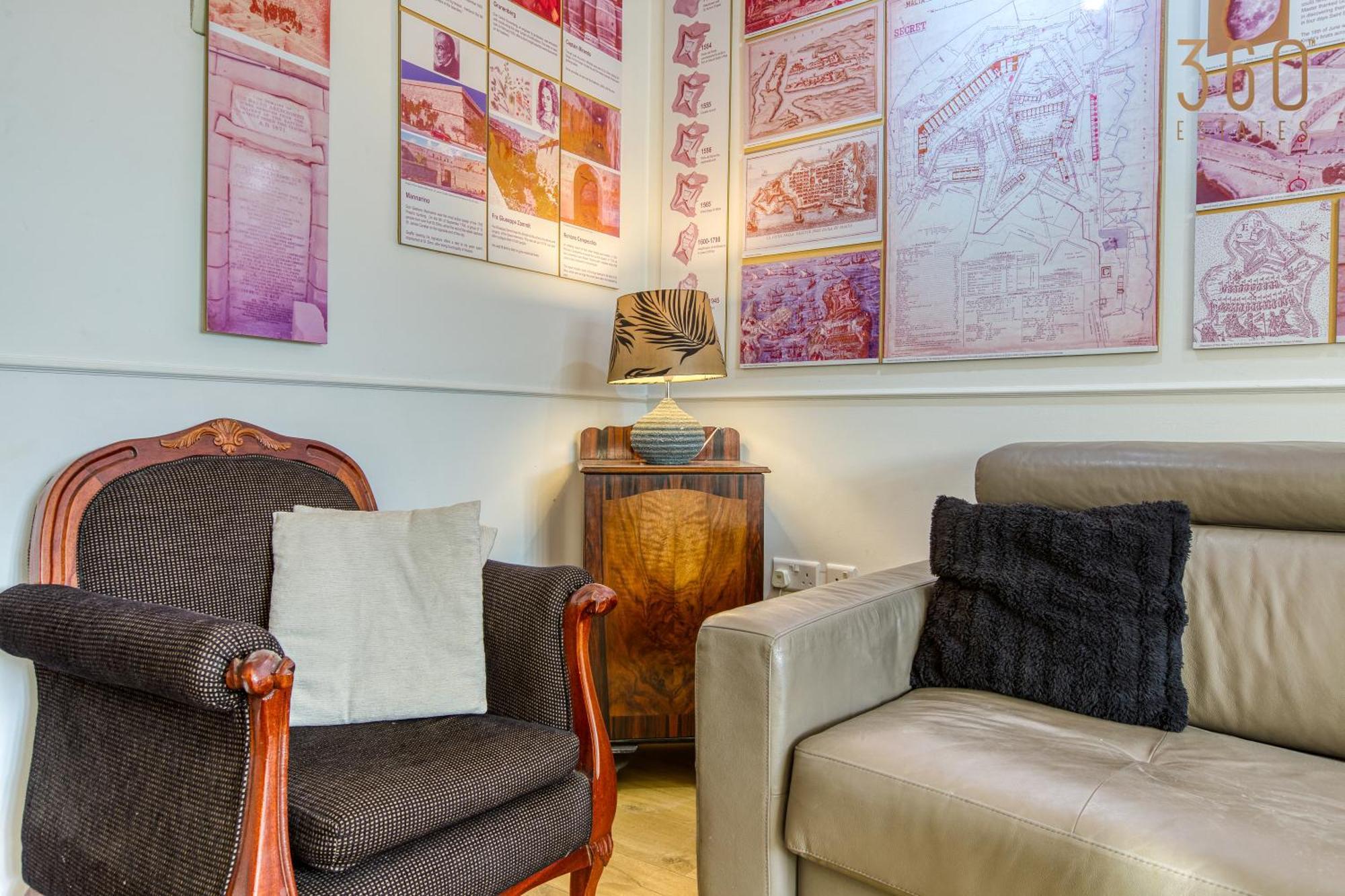 Comfortable 1Br Home With Maltese Balcony In Valletta By 360 Estates Exterior foto