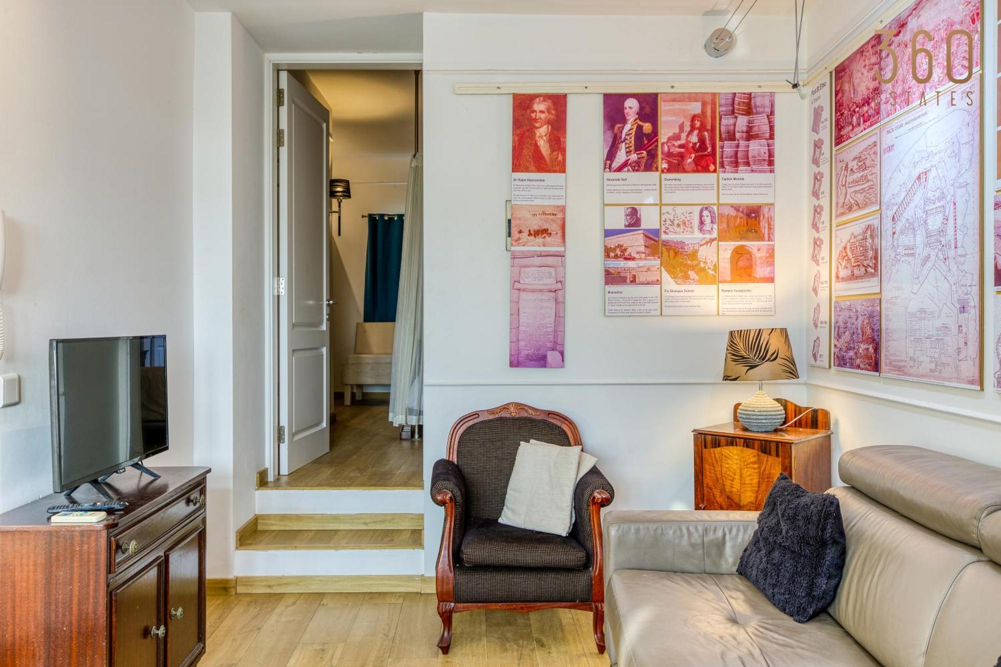 Comfortable 1Br Home With Maltese Balcony In Valletta By 360 Estates Exterior foto