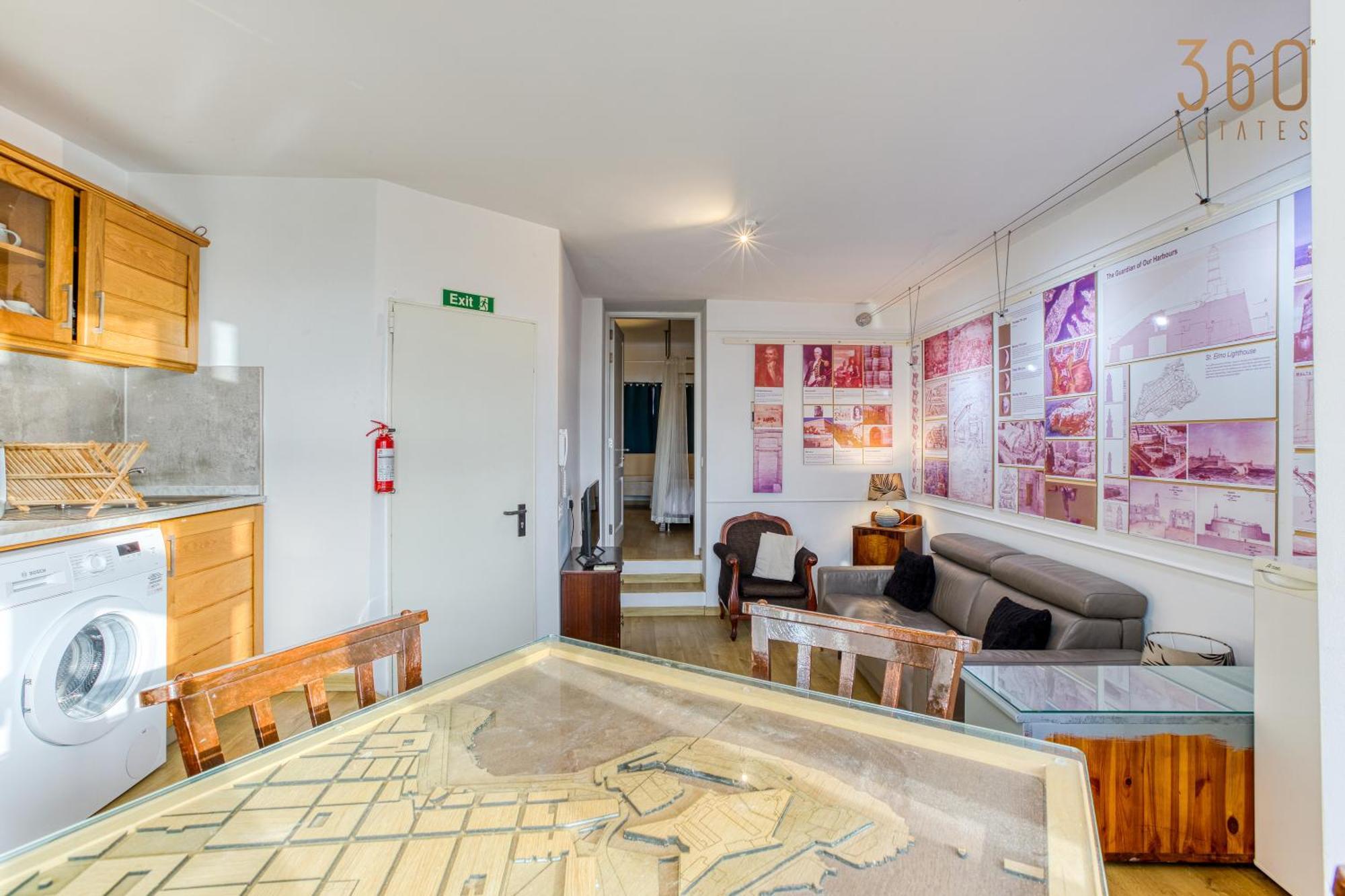 Comfortable 1Br Home With Maltese Balcony In Valletta By 360 Estates Exterior foto